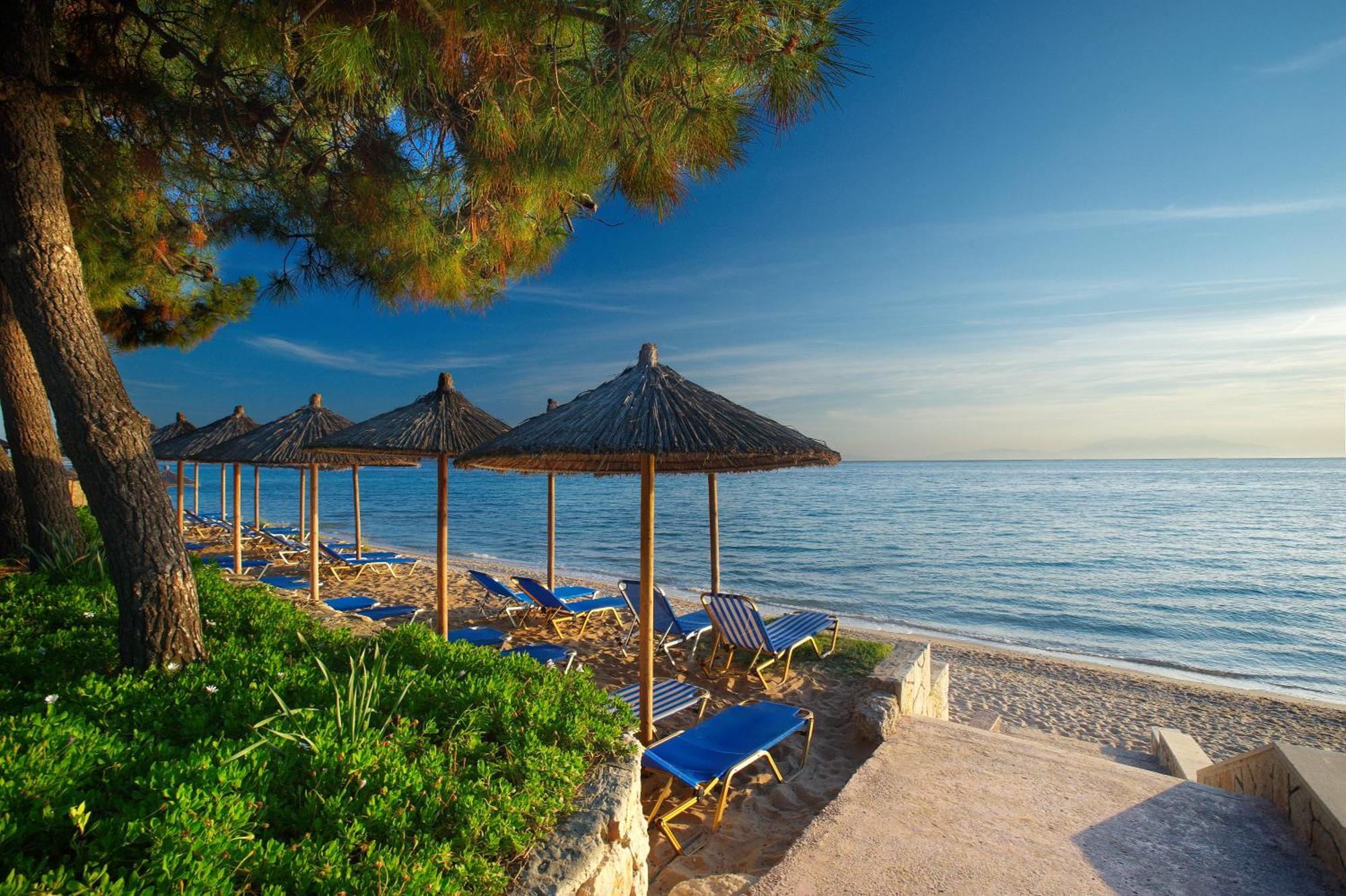 Portes Beach Hotel Неа-Потідея Екстер'єр фото